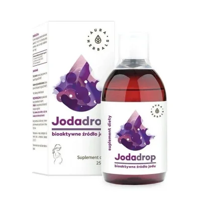 Aura Herbals Iodine Solution for Thyroid Support, Mineral Supplement - 250 ml