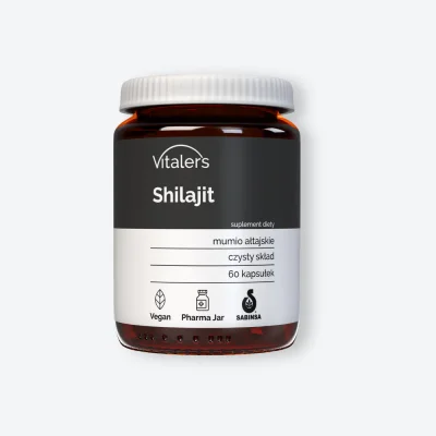 Vitaler's Shilajit for Vitality, Energy & Cognitive Support, Capsules - 60 Count