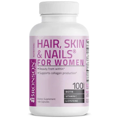 Bronson Hair Skin & Nails For Women 100caps
