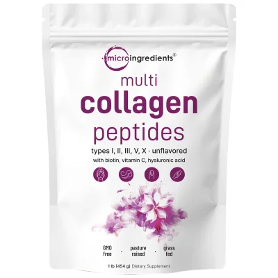 Micro Ingredients Multi Collagen Peptides Powder 454g