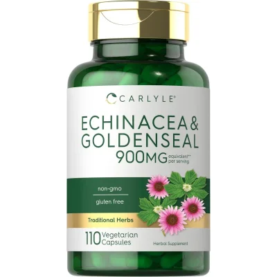 Carlyle Echinacea & Goldenseal Immune Support, Capsules - 110 Count