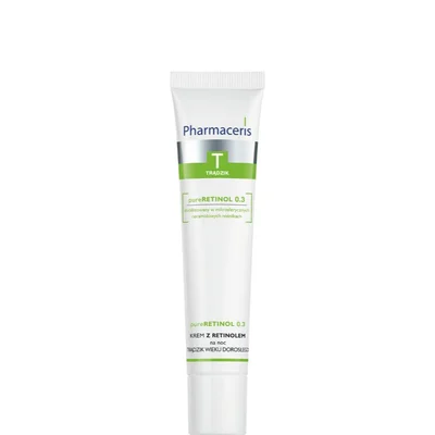 Pharmaceris T Pure Retinol 0.3 Night Cream for Skin Renewal and Anti-Aging, 40ml