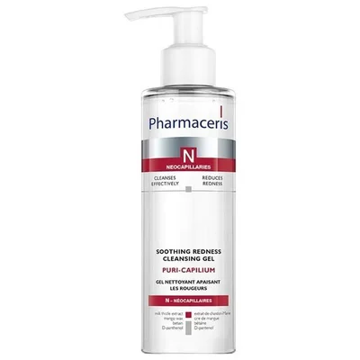 Pharmaceris N Neocapillaries Purifying Cleansing Gel for Sensitive & Redness-Prone Skin - 190ml
