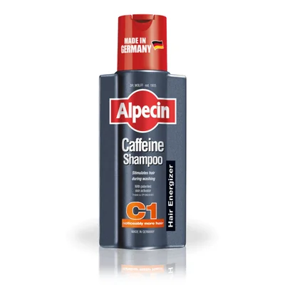 ألسين (Alpecin) شامبو الكافيين C1، لتقوية الشعر - 375 مل