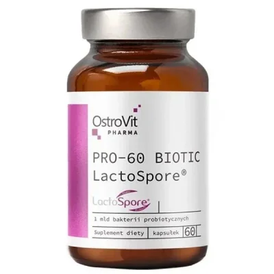 OstroVit Pro-60 Biotic, Supports Gut, Digestive & Immune Health, Capsules - 60 Count