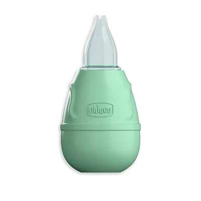 Chicco Physio Clean Nasal Aspirator for Newborns 0m+, Clears Nasal Passages - Medical Device