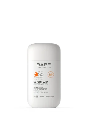 بايب سوبير فلؤيد ديبيجمنت+ واقي شمس بـ SPF50 ومفتح – 50 مل