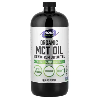 ناو فودز سبورتس زيت MCT العضوي 946 مل