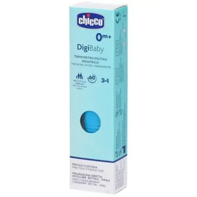 ترمومتر ديجي بيبي (CHICCO DIGIBABY) 3 في 1 من شركة شيكو - حجم 3 مل