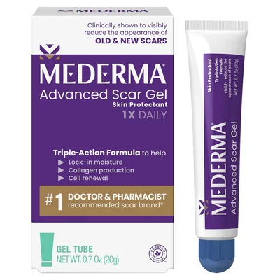ميديرما (Mederma) جل متقدم لعلاج الندبات، للندبات القديمة والجديدة - 20 غم - Mederma - 20g tube
