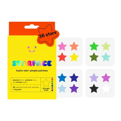 Starface Hydro-Star® Play Pack Hydrocolloid Pimple Patches - 36 Count - Starface World - 36 patches