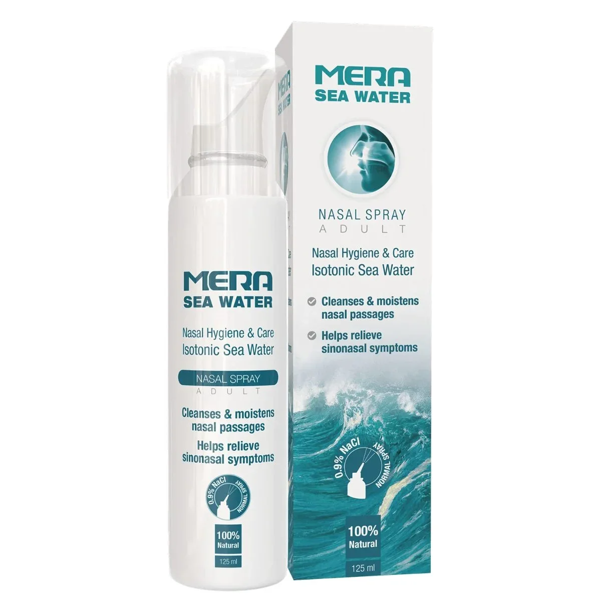 Mera Sea Water Adult Nasal Spray 125ml — Mera — 125 ml / 125 مل