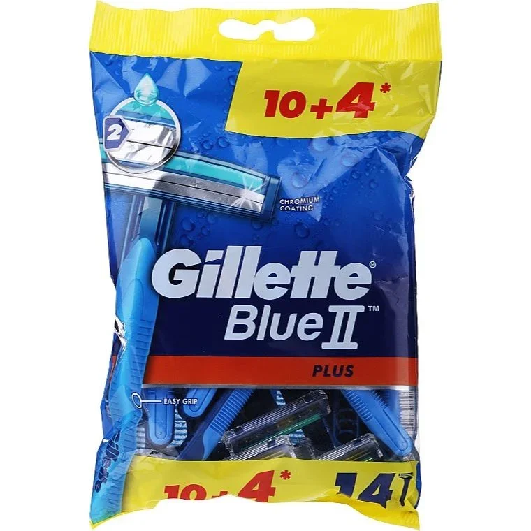 Gillette Blue 2 10+4 Razor Men 14 pcs — P&G Health