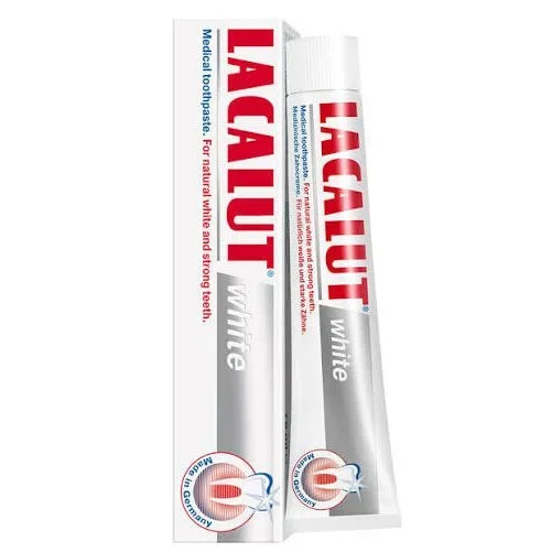 Lacalut White Toothpaste 75 ml — Lacalut — Tube 75 ml / أنبوب 75 مل