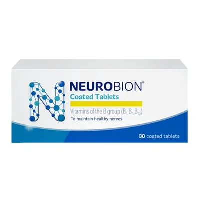 نيوروبيون (Neurobion) فيتامينات ب المركبة لدعم صحة الأعصاب وإنتاج الطاقة، أقراص - 30 قرص
