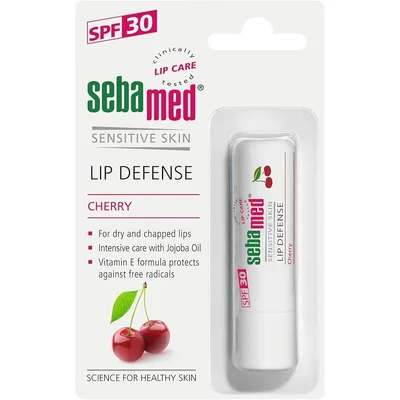 سباميد (Sebamed) دفاع الشفاه بالكرز، مرطب ومغذي للشفاه - عبوة واحدة