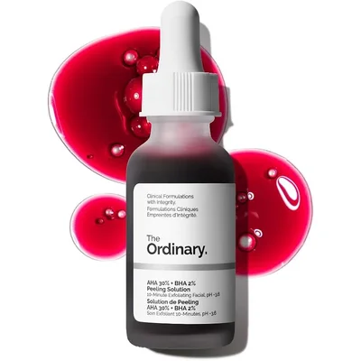ذا أورديناري (The Ordinary) سيروم أحماض ألفا هيدروكسي 30% + بيتا هيدروكسي 2% لتقشير البشرة، 30 مل