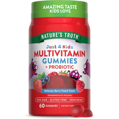 Just 4 Kids Multivitamin Gummies + Probiotic - Nature's Truth