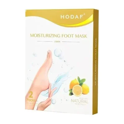 HODAF قناع تقشير القدمين - ليمون طبيعي - 2 زوج