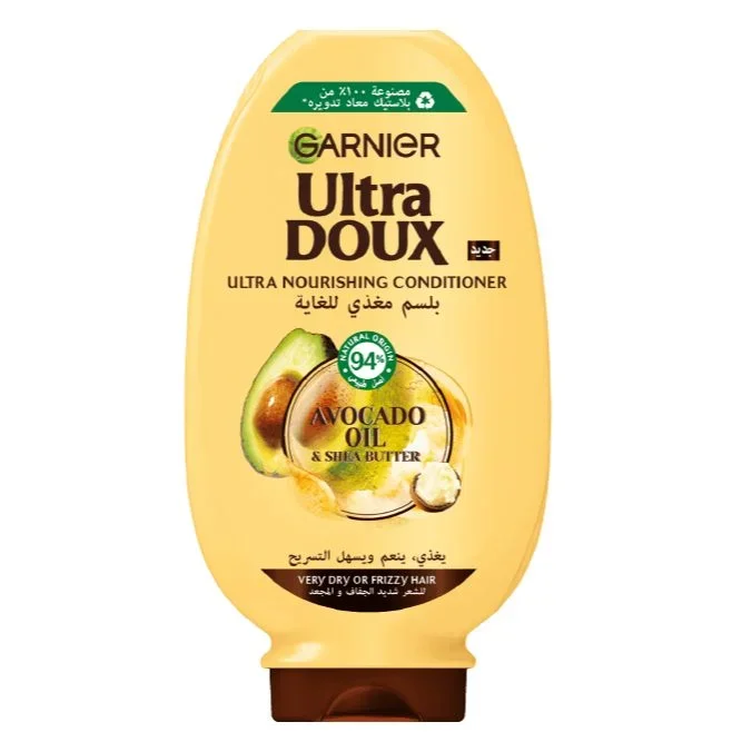 Ultra Doux Conditioner Avocado Oil & Shea Butter 360ml Garnier — Garnier — 360 ml / 360 مل