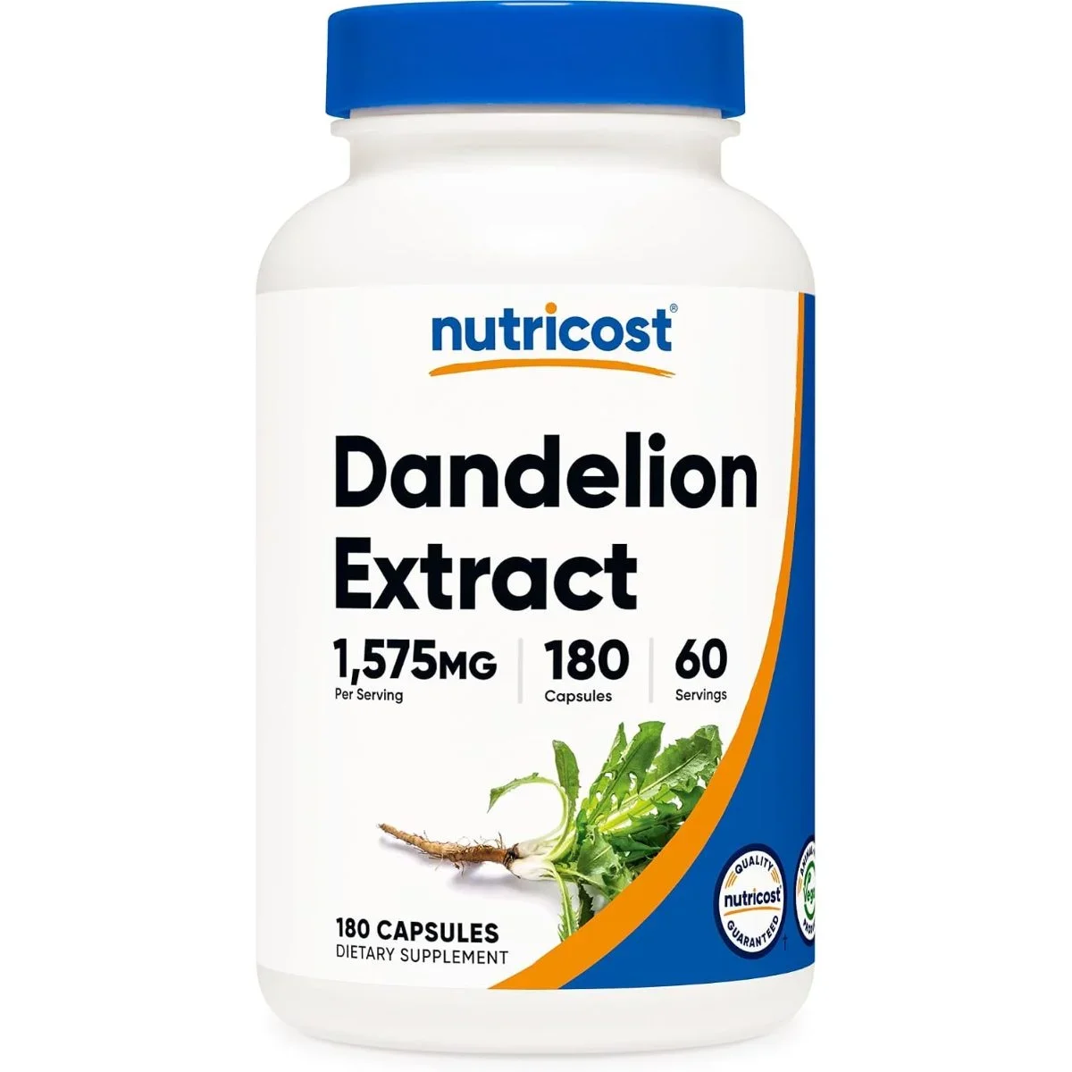 مستخلص الهندباء 1575 ملغ 180 كبسولة نيوتركست — Nutricost — 180 capsules