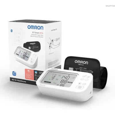 أومرون (Omron) X7 سمارت جهاز قياس ضغط الدم مع اكتشاف الرجفان الأذيني - Omron - 1 blood pressure monitor