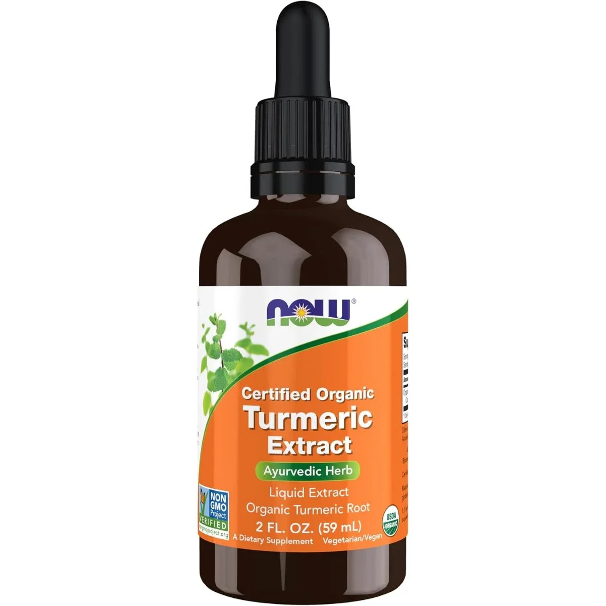 ناو (NOW) مستخلص الكركم السائل - 59 مل — NOW — 59ml bottle