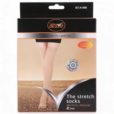 Active Compression Stretch Socks (Thigh-High) - 2 Pairs