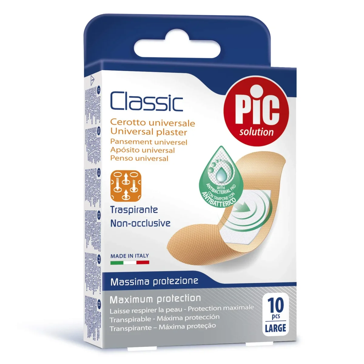 Pic Classic plaster 10pcs — PIC — 10 pcs / 10 قطعة